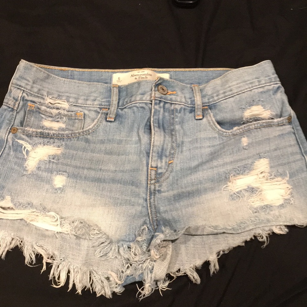 High waisted festive shorts